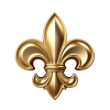 —Pngtree—golden fleur de lys_13026507